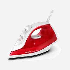 Fer à repasser vapeur Philips EasySpeed GC1742/40, 2000W, semelle anti-adhérente, vapeur continue, jet 90g/min, réservoir 0.22L, anti-calc, câble 1.9m - Miniature 2