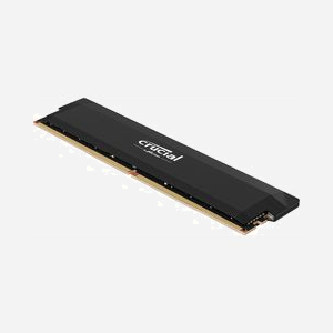 Crucial Pro 16Go DDR5 6400 MT/s DIMM 288-pin CL38 1.35V Unbuffered ECC On-Die, Compatible Intel XMP 3.0 et AMD EXPO (CP16G64C38U5B) - Miniature 1