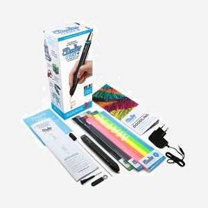 Filaments 3Doodler CREATE PLA Mix Couleurs PL-MIXNEW1 : 25 Cartouches (Noir, Gris, Bleu Clair, Transparent, Blanc), Ø3mm, Longueur 254mm, 2g/cartouche - Miniature 4