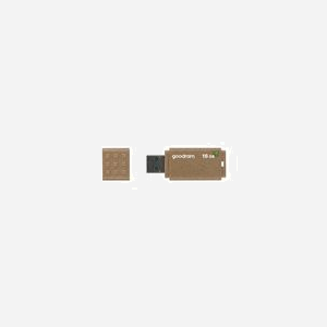 Goodram UME3 16 Go USB 3.2 Gen 1 Type-A Marron - Flash Drive, Lecture 60 Mo/s, Écriture 20 Mo/s, 55x9.6x21mm, Compatible Windows/macOS/Linux - Miniature 4