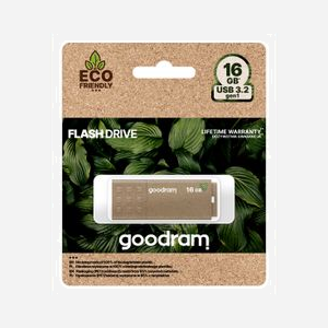 Goodram UME3 16 Go USB 3.2 Gen 1 Type-A Marron - Flash Drive, Lecture 60 Mo/s, Écriture 20 Mo/s, 55x9.6x21mm, Compatible Windows/macOS/Linux - Miniature 5