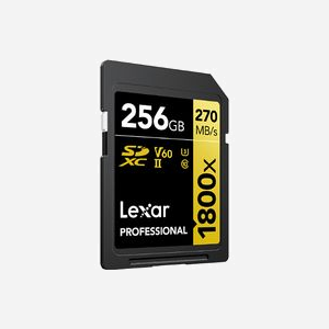 Lexar LSD1800256G-BNNNG Carte Flash SDXC 256Go Classe 10 UHS-I U3 V60 (270 Mo/s Lecture, 180 Mo/s Écriture) Résistante Chocs/Température/Rayons X - Miniature 2