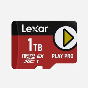 Lexar MicroSD 1To Classe 3 UHS-I U3 (LMSXPS0001T-BNNNG) : Lecture 900MB/s, Ecriture 600MB/s, Résistante (Chocs, Température, Rayons X) - Miniature 1