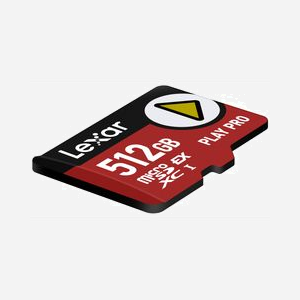 Lexar PLAY PRO microSDXC 512 Go UHS-I U3 V30 Lecture 900 Mo/s Écriture 600 Mo/s Résistante aux Chutes (LMSXPS0512G-BNNNG) - Miniature 4