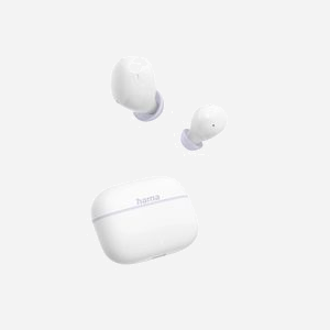 Hama Freedom Buddy II Écouteurs True Wireless Stereo (TWS) Bluetooth 5.3 Blanc, 20-20000Hz, Microphone intégré, Autonomie 20h (avec boîtier), Compatible Siri/Google Assistant - Miniature 3