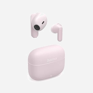 Hama Freedom Light II Rose - Écouteurs True Wireless Stereo (TWS) Bluetooth 5.3, Microphone Intégré, Autonomie 5h/20h, Compatible Siri/Google Assistant - Miniature 1