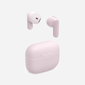 Hama Freedom Light II Rose - Écouteurs True Wireless Stereo (TWS) Bluetooth 5.3, Microphone Intégré, Autonomie 5h/20h, Compatible Siri/Google Assistant - Miniature 3