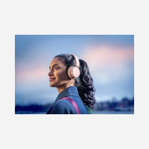 Casque Philips Série 4000 TAH4209PK/00 Rose, Bluetooth 5.3, Autonomie 55h, Haut-parleurs 32mm, Impédance 32 Ohm, Pliable, Compatible iOS/Android - Miniature 2