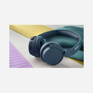 Philips Série 4000 TAH4209BL/00 Casque Arceau Bluetooth 5.3 Bleu, HP 32mm, 20-20000Hz, Impédance 32 Ohm, Batterie 600mAh, Autonomie 55h, USB-C - Miniature 4