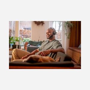 Philips Série 4000 TAH4209BK/00 Casque Supra-Aural Sans Fil Bluetooth 5.3 Noir, Autonomie 55h, Haut-parleurs 32mm, Dynamic Bass, USB-C, Compatible iOS/Android - Miniature 2