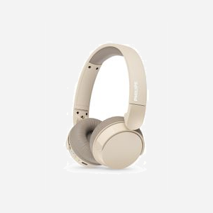 Philips TAH3209BG/00 Casque Arceau Sans Fil Bluetooth 5.3 Beige - HP 32mm, 20-20000Hz, Impédance 32 Ohm, Autonomie 25h, USB-C, Compatible iOS/Android - Miniature 1