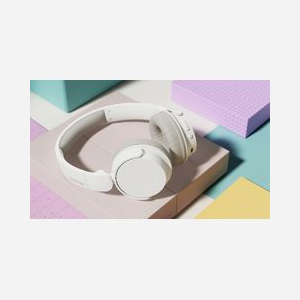 Philips TAH3209WT/00 Casque Supra-Aural Sans Fil Bluetooth 5.3 Blanc - HP 32mm, 25h Autonomie, Dynamic Bass, Micro intégré, Pliable, Compatible iOS/Android - Miniature 4