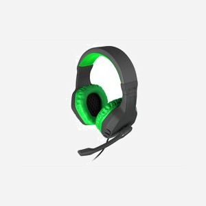 GENESIS Argon 200 Casque Gaming Filaire Arceau Circum-aural Noir/Vert, HP 20-20000Hz, Micro Boom 100-10000Hz, Câble 2.2m, Compatible Windows/macOS - Miniature 4