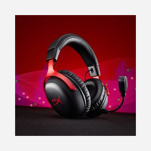 HyperX Cloud III S Wireless - Casque Gamer Noir - Audio Spatial DTS Headphone:X - Microphone 10mm Détachable - Bluetooth 5.3 - 2.4 GHz - Autonomie 120h - Miniature 2