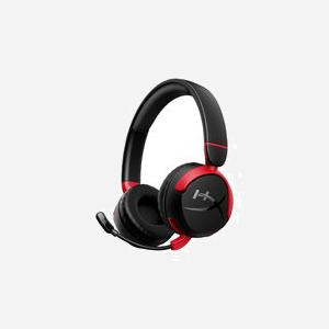 HyperX Cloud Mini 7G8F1AA - Casque gaming sans fil Bluetooth 5.3, Supra-aural, transducteurs 30mm, 20-20000Hz, micro omnidirectionnel, autonomie 25h, Noir.