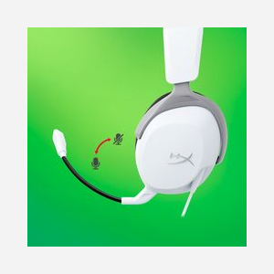 HyperX CloudX Stinger 2 Core Xbox Blanc - Casque Gaming Filaire Circum-Aural 10-25000Hz, 32.5 Ohm, 95dB, Micro Boom, Xbox Serie X|S & One - Miniature 3