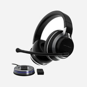 Turtle Beach Stealth Pro PlayStation : Casque Gaming sans Fil Arceau Noir, Bluetooth 5.1, Transducteurs Nanoclear 50mm, Micro TruSpeak, Autonomie 12h - Miniature 2