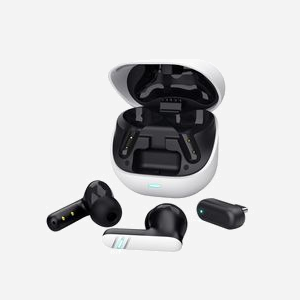 Trust GXT 409 Oxxie Écouteurs Gaming True Wireless Stereo (TWS) Bluetooth Blanc - Fréquence 100-10000Hz, Microphone à Suppression de Bruit - Miniature 2