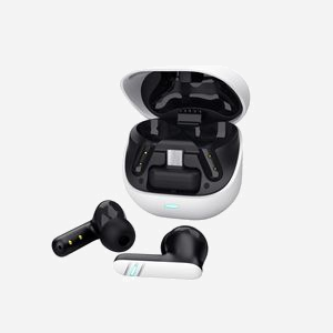 Trust GXT 409 Oxxie Écouteurs Gaming True Wireless Stereo (TWS) Bluetooth Blanc - Fréquence 100-10000Hz, Microphone à Suppression de Bruit - Miniature 3