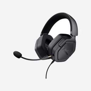 Trust GXT492 Carus Casque Gaming Filaire Arceau Noir Supra-Aural 50mm 20-20000Hz 105dB Micro Amovible Multiplateforme Câble 1.2m + Extension 1m