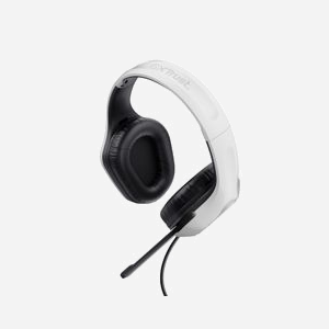 Trust GXT 415W Zirox Casque Gaming Filaire Blanc - Transducteurs 50mm, Circum-Aural, 20-20000Hz, 90dB, Microphone Boom Pliable, Câble 2m - Miniature 4