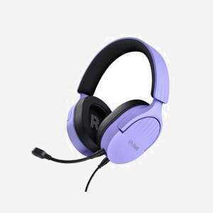 Casque Gaming Trust GXT 489P Fayzo - Son 7.1 Virtual Surround, HP 50mm, Micro Amovible, RGB, Connecteur 3.5mm, 20-20000Hz, Noir/Violet - Miniature 2