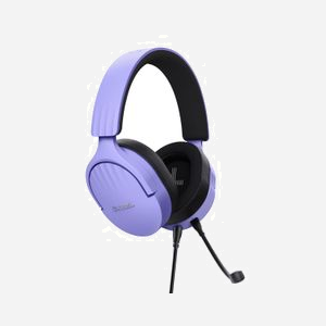 Casque Gaming Trust GXT 489P Fayzo - Son 7.1 Virtual Surround, HP 50mm, Micro Amovible, RGB, Connecteur 3.5mm, 20-20000Hz, Noir/Violet - Miniature 3