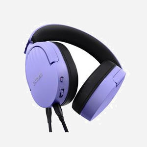 Casque Gaming Trust GXT 489P Fayzo - Son 7.1 Virtual Surround, HP 50mm, Micro Amovible, RGB, Connecteur 3.5mm, 20-20000Hz, Noir/Violet - Miniature 4