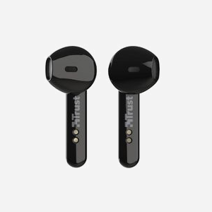Trust Primo Touch - Écouteurs True Wireless Stereo (TWS) Bluetooth 5.0 Noir, 20-20000Hz, Microphone intégré, Autonomie 10h avec étui de chargement Micro-USB - Miniature 2