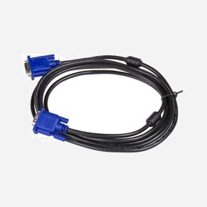 Akyga AK-AV-07 Câble VGA 3m D-Sub Mâle/Mâle Noir/Bleu Résolutions SVGA/XGA/SXGA/WXGA/WUXGA/QXGA/WQXGA Contacts Nickel Diamètre 5.5mm - Miniature 2