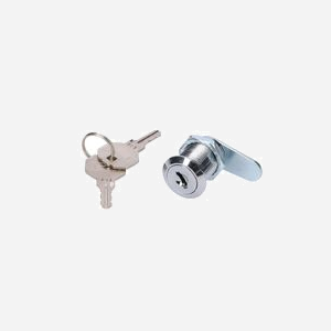 Extralink EX.8697 Serrure Cylindre Argentée pour Armoire Rack - Compatibilité Standard - Sécurisation d'Equipement Informatique - Miniature 1