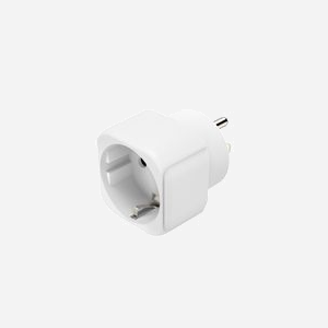 Hama 00223438 Adaptateur secteur Type B vers Type C (Europlug) + Type F, 100-250V, 15A, Blanc, Facteur de forme droit, 1 prise - Miniature 3