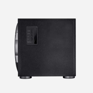 Trust GXT 658 Tytan Système d'Enceintes 5.1, 90W RMS, Subwoofer 180W, Télécommande sans Fil, Compatible PC/Consoles, LED Bleue, Noir - Miniature 3