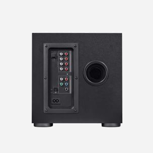 Trust GXT 658 Tytan Système d'Enceintes 5.1, 90W RMS, Subwoofer 180W, Télécommande sans Fil, Compatible PC/Consoles, LED Bleue, Noir - Miniature 4