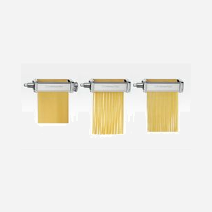 KitchenAid 5KSMPRA Ensemble d'Attaches Chrome en Acier Inoxydable - Compatibilité Mixeurs Ménagers KitchenAid (5KSM150, etc.) - 3 Pièces, Dimensions 97x246x56mm - Miniature 3
