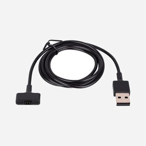 Akyga AK-SW-23 Chargeur Smartwatch USB Intérieure Noir 5V/1A, câble 1m – Compatible Smartwatch, alimentation USB - Miniature 1