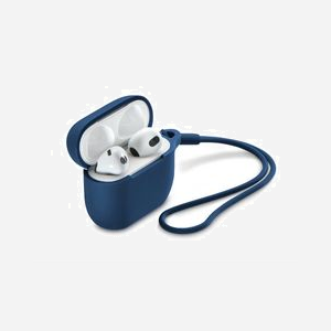 Hama Étui Fantastic Feel en silicone bleu pour protection d’appareils électroniques – Référence 00210909 - Miniature 3
