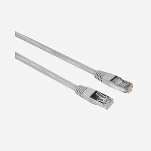 Câble Réseau Hama 00200921 Cat5e F/UTP (FTP) Gris 30m RJ-45 Mâle/Mâle Gigabit Ethernet 1000 Mbit/s 100 MHz PVC - Miniature 1