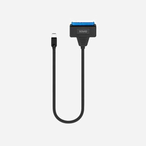 Savio AK-69 Adaptateur SATA vers USB 3.2 Gen 1 (3.1 Gen 1) - Interface Hôte SATA, Interface Sortie USB 3.2 Gen 1, Quantité 1, Période de garantie 2 ans - Miniature 2