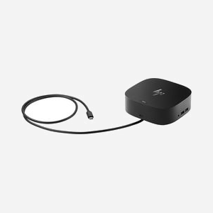 HP Station d'accueil USB-C G5 Essential (72C71ET) - Connectivité USB-C, Triple Affichage, Ethernet - 122x122x45mm, 680g - Miniature 2