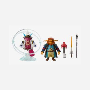 Mattel Masterverse HTG87 : Kit de Figurines Jouets Gwildor & Orko, Multicolore, 2 Pièces, Âge Recommandé 6+ ans, Action/Aventure, Accessoire Arme