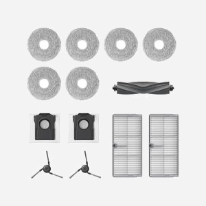 Dreame RAK49 Kit 13 Accessoires pour Aspirateur Robot X40 Ultra/L40 Ultra : 2 Sacs, 2 Filtres, 3 Brosses, 6 Claviers