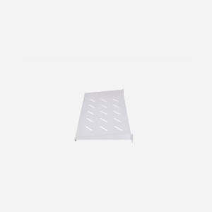 Extralink Étagère 1U 350mm Gris 19" pour Armoire Réseau, Acier Laminé à Froid 1.2mm, Largeur Utile 445mm, Conforme Rack 48.3cm (19 pouces) - Miniature 3