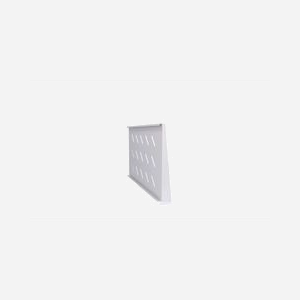 Extralink Étagère 1U 350mm Gris 19" pour Armoire Réseau, Acier Laminé à Froid 1.2mm, Largeur Utile 445mm, Conforme Rack 48.3cm (19 pouces) - Miniature 4