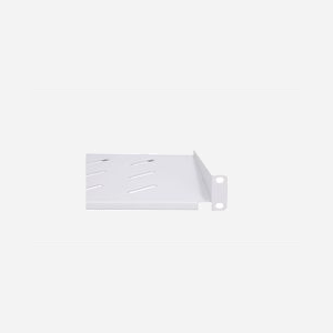 Extralink Étagère 1U 350mm Gris 19" pour Armoire Réseau, Acier Laminé à Froid 1.2mm, Largeur Utile 445mm, Conforme Rack 48.3cm (19 pouces) - Miniature 5