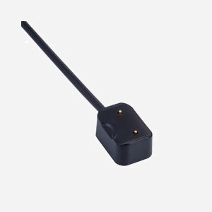 Akyga AK-SW-30 Chargeur Smartwatch USB Intérieur 5V/1A Noir, câble 1m, compatible montres connectées, alimentation USB - Miniature 2
