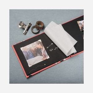 Hama Album Photo Spirale Gris, 50 Feuilles 10x15 cm, Pages Noires, Dimensions 240x170mm - Référence 4007249948847 - Miniature 4