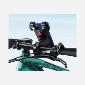 Ugreen Support Passif Vélo pour Mobile/Smartphone (4.6"-6.8") - Rotation 360°, Ventouse, ABS/Aluminium/Silicone - Largeur 11.7-17.3cm - Noir - Miniature 2