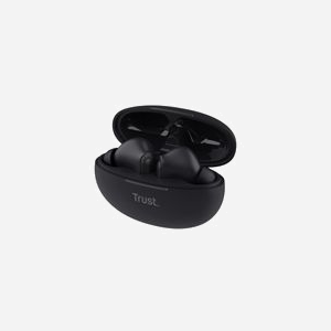 Trust Yavi Écouteurs True Wireless Stereo (TWS) Noir, Bluetooth, USB Type-C, Microphone ENC, Autonomie 6h + 23h avec boîtier, Haut-parleurs 12mm, 20-20000Hz - Miniature 3