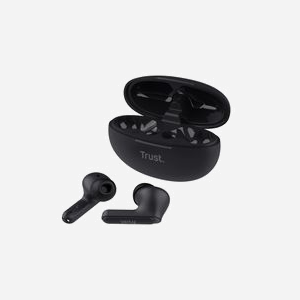 Trust Yavi Écouteurs True Wireless Stereo (TWS) Noir, Bluetooth, USB Type-C, Microphone ENC, Autonomie 6h + 23h avec boîtier, Haut-parleurs 12mm, 20-20000Hz - Miniature 4
